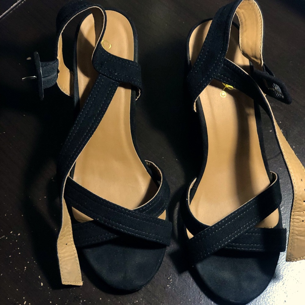 Black heels